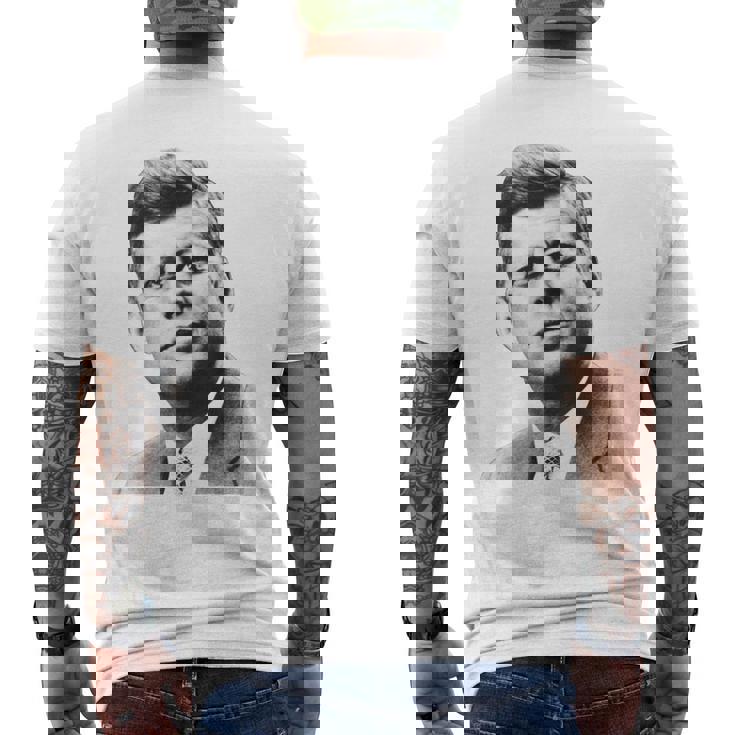ジョン・F・ケネディ大統領 メンズTシャツ バックプリント