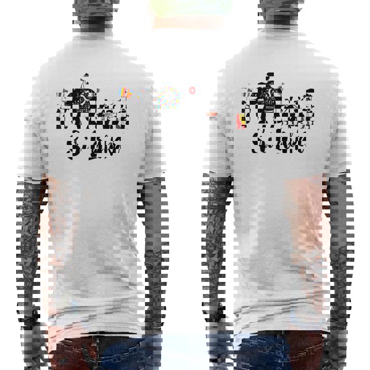 スリランカ ダラダ ペラハラ スリランカンへの最高のギフト メンズTシャツ バックプリント