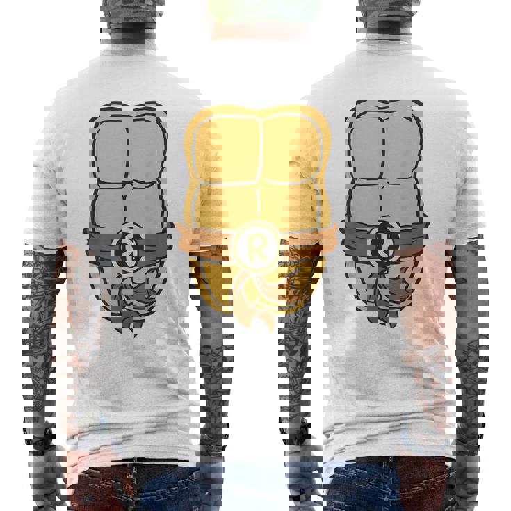 ティーンエイジ・ミュータント・ニンジャ・タートルズ ラファエル・シェル グラフィックtシャツ メンズTシャツ バックプリント