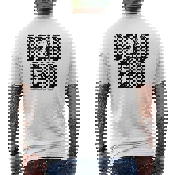 デッドエンドintage メンズTシャツ バックプリント