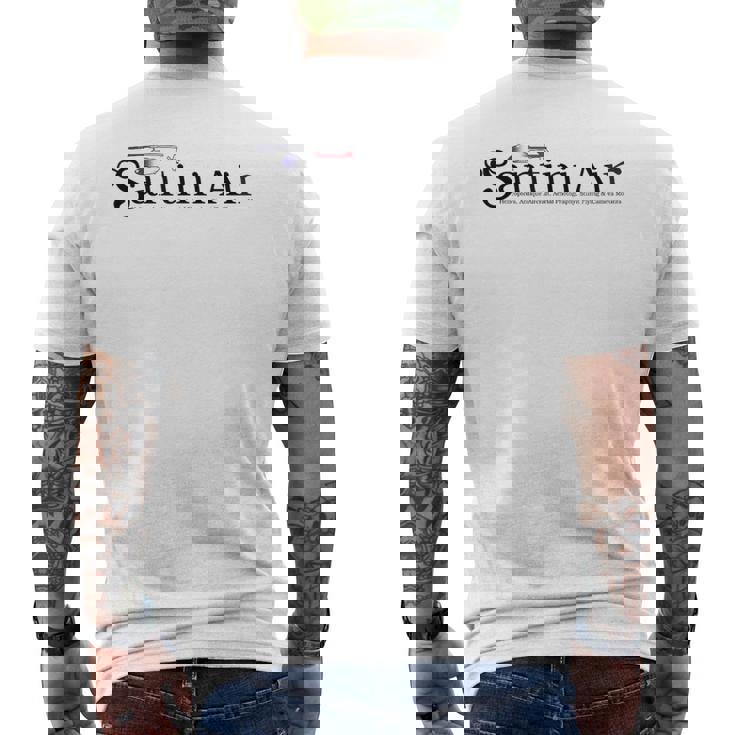 ドミニク・サンティーニ・エア メンズTシャツ バックプリント