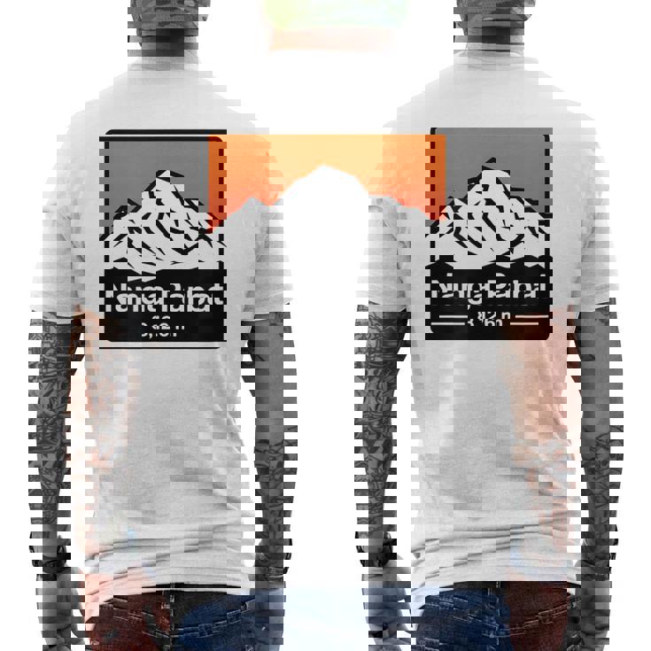 ナンガパルバット メンズTシャツ バックプリント