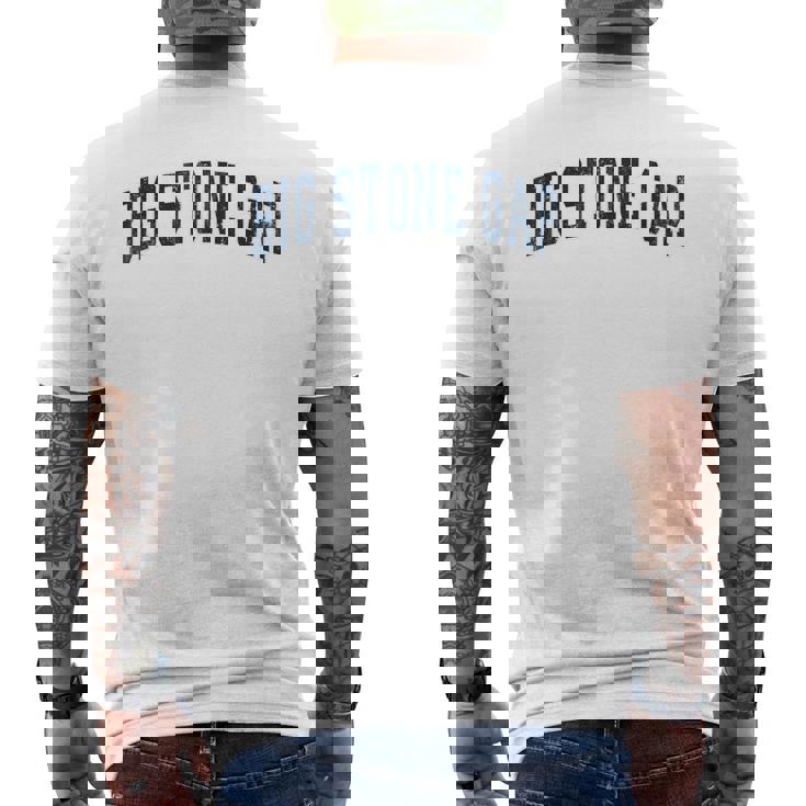 ビッグストーンギャップ バージニアva ヴィンテージ スポーツデザイン ネイビーデザイン メンズTシャツ バックプリント