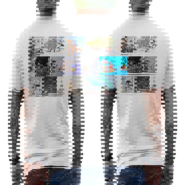 フィンランド ラップランド メンズTシャツ バックプリント