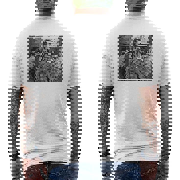 フランク・ザッパ ジョージ・デューク マザーズ 発明 チュンガの復讐 メンズTシャツ バックプリント