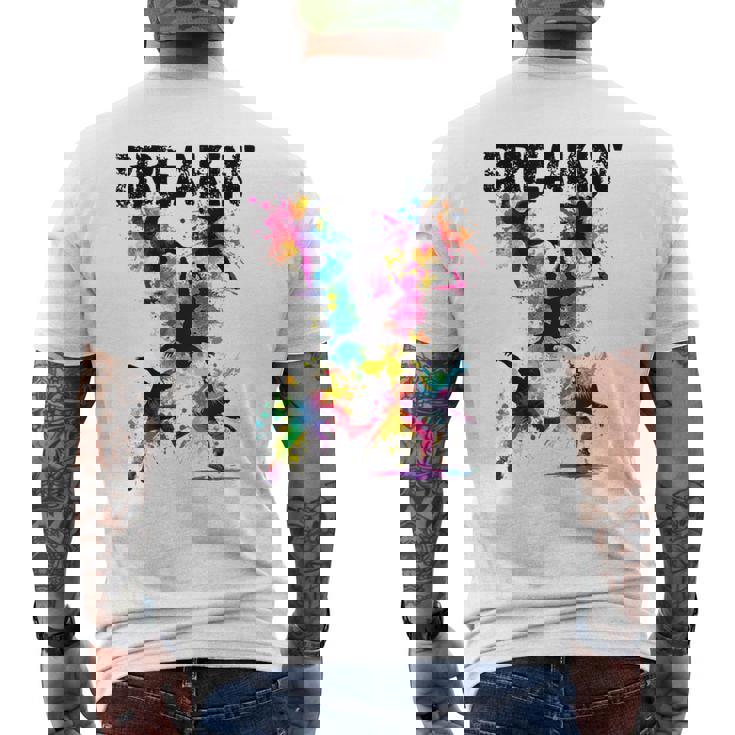 ブレイキン 面白いtシャツ ブレイクダンス おもしろtシャツ ダンス メンズ 文字入り おもしろ おもしろい メンズTシャツ バックプリント