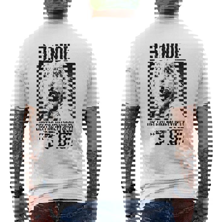 ブロンディ メンズTシャツ バックプリント