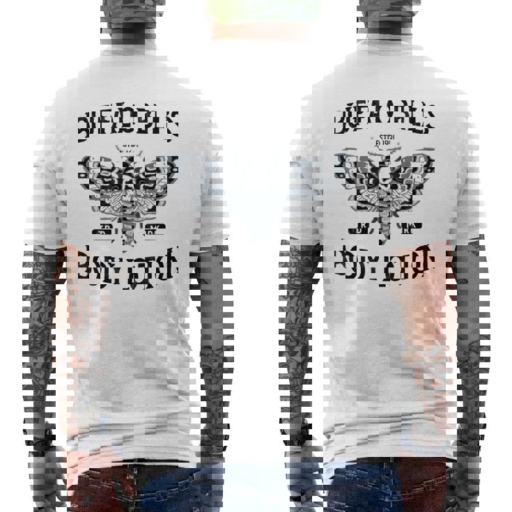 ホラーボディローション デスヘッドモス ヴィンテージアンティーク調 メンズTシャツ バックプリント