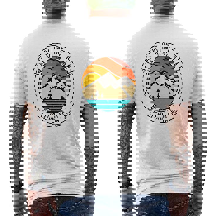 ミニマリスト アウトドア ビッグストーン ギャップ バージニアa メンズTシャツ バックプリント