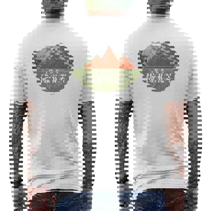 ヴィンテージ Usa マウンテンハイキング マウント・マッキンリー メンズTシャツ バックプリント