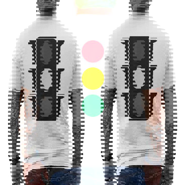 信号機の衣装 メンズTシャツ バックプリント