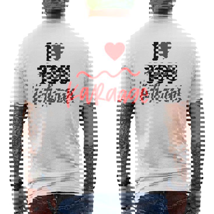 唐揚げ大好き メンズTシャツ バックプリント