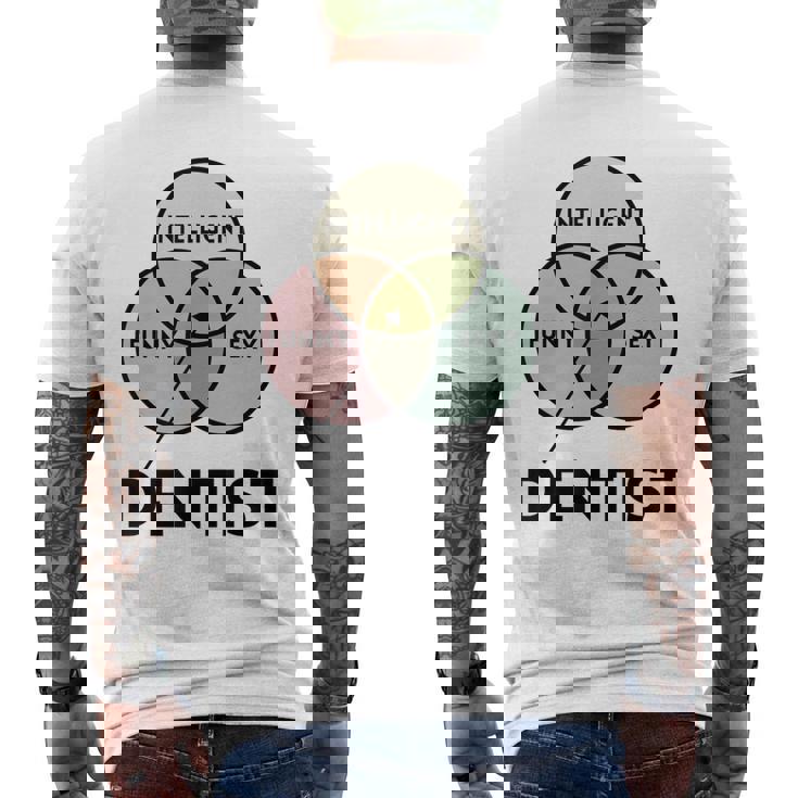 歯医者さんtシャツ Intelligent Andexy メンズTシャツ バックプリント