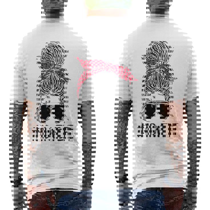 看護師 助産師 誕生労働者サングラス 助産師 メンズTシャツ バックプリント