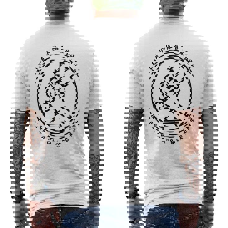 超常現象研究と防衛のためのbprd Bureau メンズTシャツ バックプリント