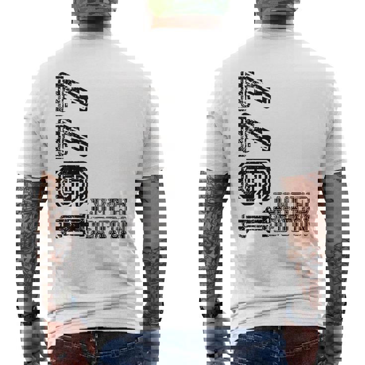 限定版 1977年誕生日 1977年生まれ 生年 メンズTシャツ バックプリント