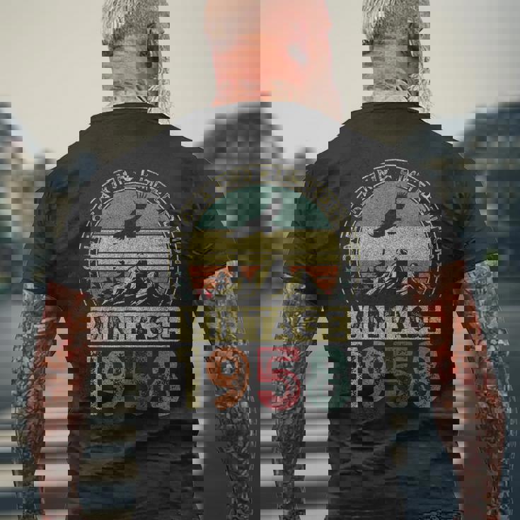 1958年ヴィンテージ、限定版、68歳の誕生日、68歳 メンズTシャツ バックプリント 高齢者への贈り物