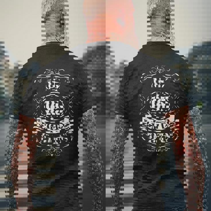 1965年7月限定ギフト 1965年7月生まれ メンズTシャツ バックプリント 高齢者への贈り物