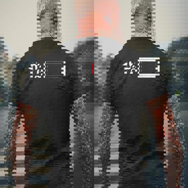 1バッテリーアイコン1。 メンズTシャツ バックプリント 高齢者への贈り物