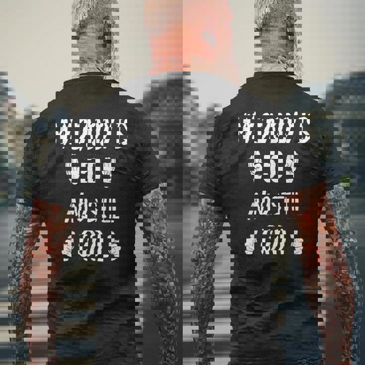 50 Anni Papà Compleanno T-shirt da uomo con stampa posteriore Regalos para ancianos