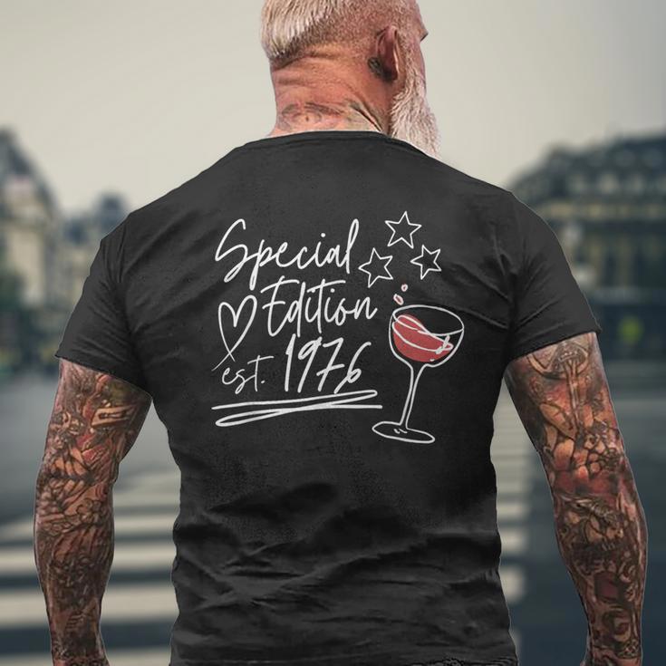50 Jahre Jahrgang 1976 50 Geburtstag Geboren 1976 T-Shirt mit Rückendruck Geschenke für alte Männer