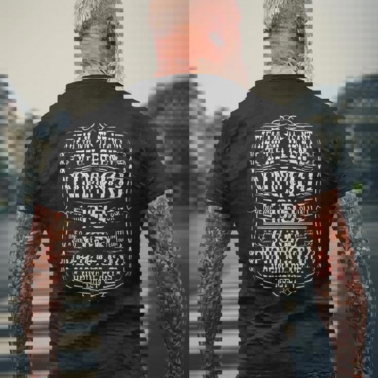 66歳の誕生日プレゼント ヴィンテージ 1959年 男性 面白い 66歳 1959年 メンズTシャツ バックプリント 高齢者への贈り物