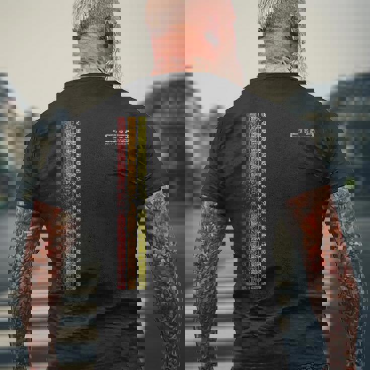 808レトロスタイルリズム作曲家電子ドラムマシンtr メンズTシャツ バックプリント 高齢者への贈り物