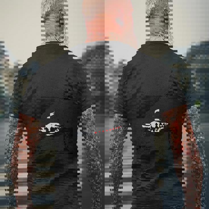 A-10Warthogusa戦闘機ジェットタンクバスターa-10サンダーボルト メンズTシャツ バックプリント 高齢者への贈り物