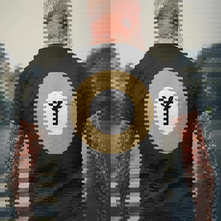 A Tokyo Metro Yurakucho Line 有楽町線 東京メトロ メンズTシャツ バックプリント 高齢者への贈り物