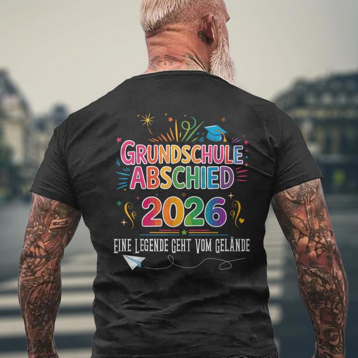 Abschluss Grundschule Geschafft 2026 Abschied T-Shirt mit Rückendruck Geschenke für alte Männer