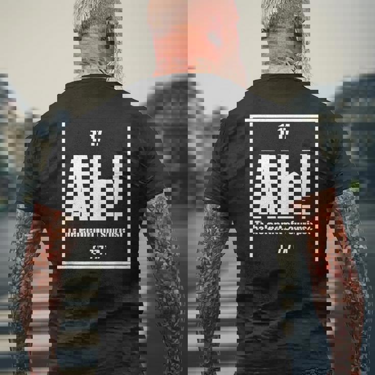 Ah The Element Ofurprise メンズTシャツ バックプリント 高齢者への贈り物