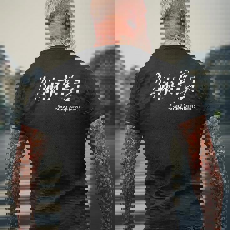 Aight Bet ステイシーエイブラムス メンズTシャツ バックプリント 高齢者への贈り物