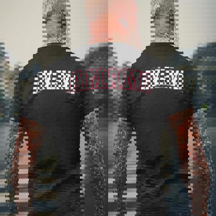 Amami Japan Nihon 日本 奄美 Amami メンズTシャツ バックプリント 高齢者への贈り物