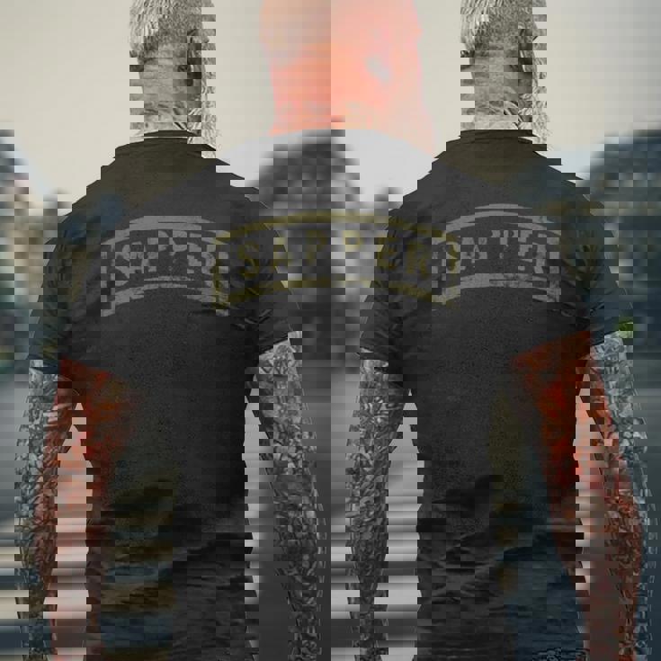 Armyapper Tab Ocp 胸にグリーン アンティーク調 メンズTシャツ バックプリント 高齢者への贈り物