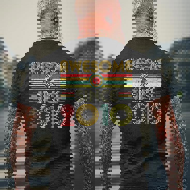 Awesomeince 2010 Classic Year Birth Of Birthdayintage メンズTシャツ バックプリント 高齢者への贈り物