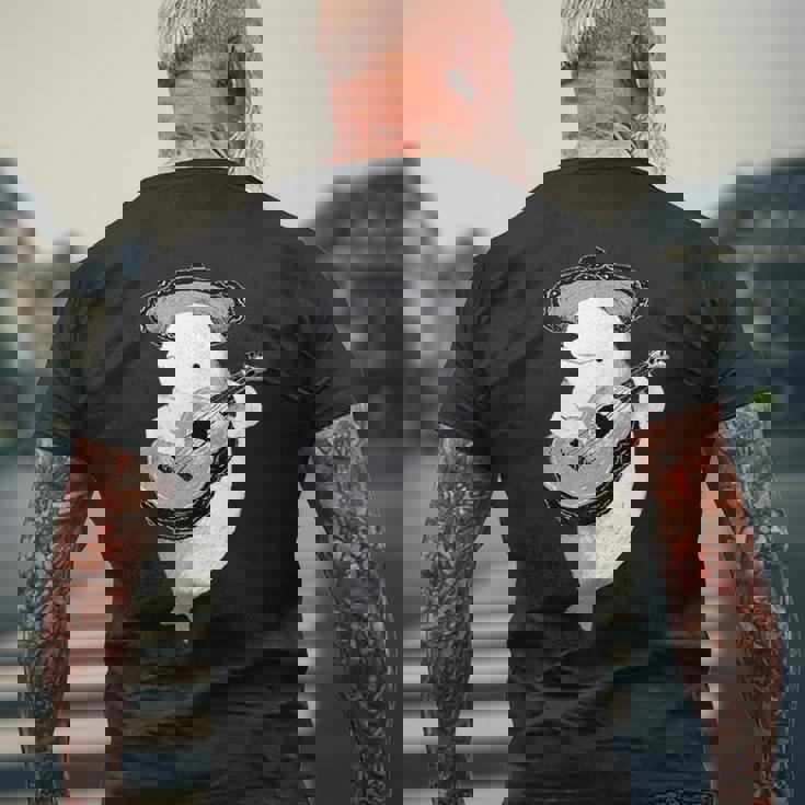 Beluga Mariachi 、ベルーガクジラtシャツ、ベルーガtシャツ メンズTシャツ バックプリント 高齢者への贈り物