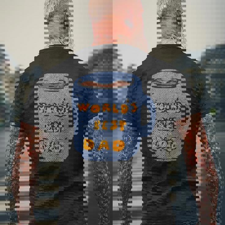 Best Daddy Worlds Best Dad Ever マグカップデザインポケット メンズTシャツ バックプリント 高齢者への贈り物