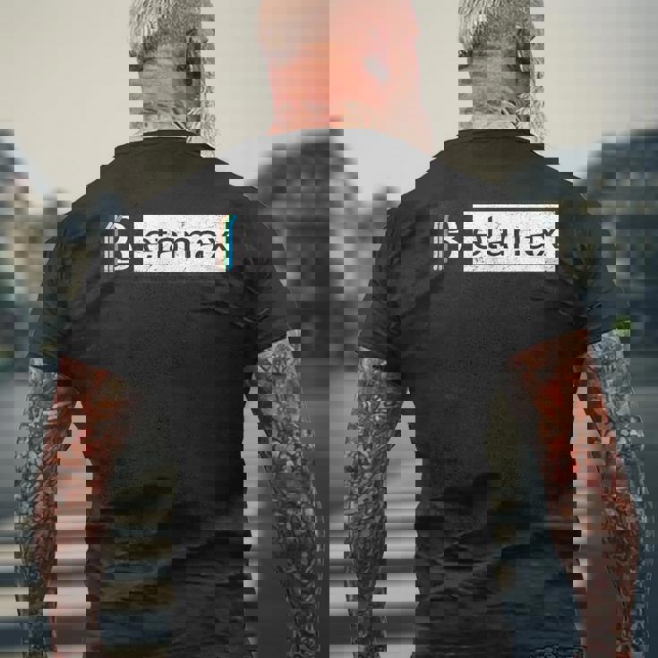 Betamaxideo Homeystemcr ノスタルジア メンズTシャツ バックプリント 高齢者への贈り物