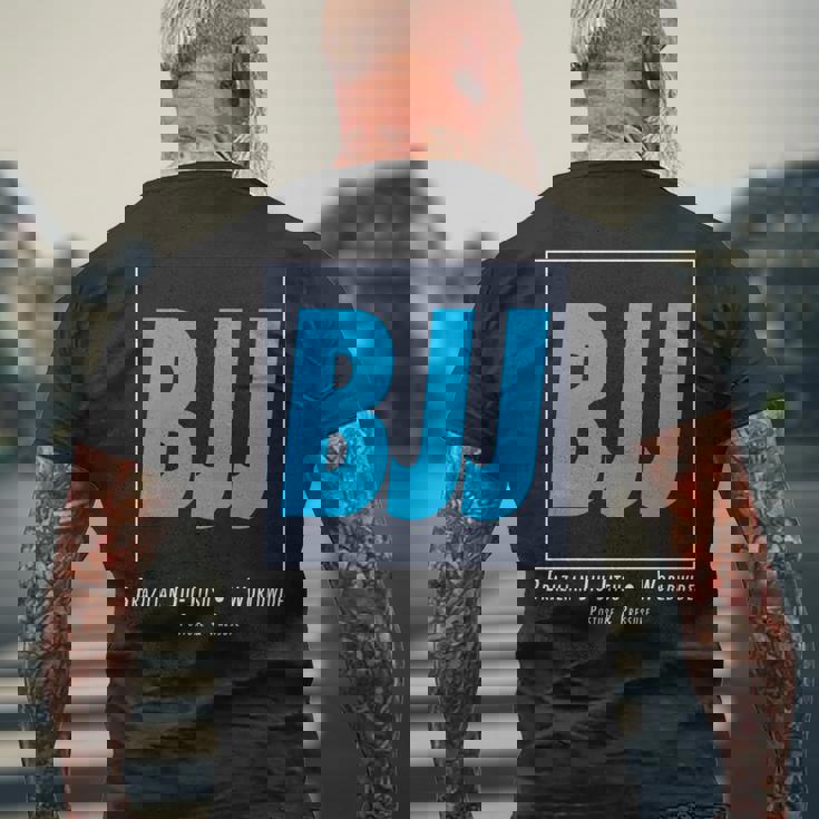 Bjj ブラジリアン柔術アート グラップリング&総合格闘技用 長袖tシャツ メンズTシャツ バックプリント 高齢者への贈り物