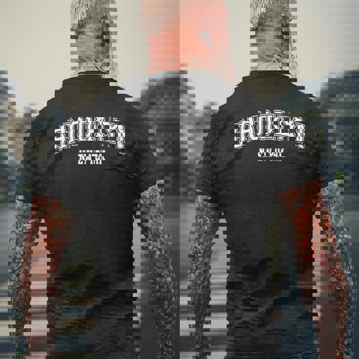 Brooklyn ブルックリン メンズTシャツ バックプリント 高齢者への贈り物