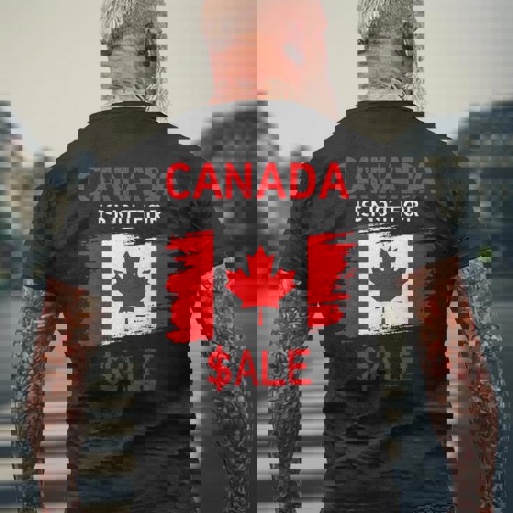 Canada Is Not Forale メンズTシャツ バックプリント 高齢者への贈り物