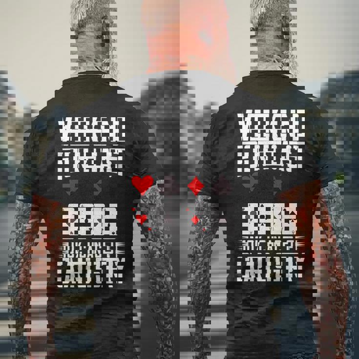 Cardistry デッキカード フローリッシュ トリック トランプ トレーナー 長袖tシャツ メンズTシャツ バックプリント 高齢者への贈り物