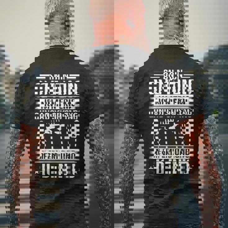 Contadino Regalo Papà Divertente Festa Del Papà Agricoltore T-shirt da uomo con stampa posteriore Regalos para ancianos