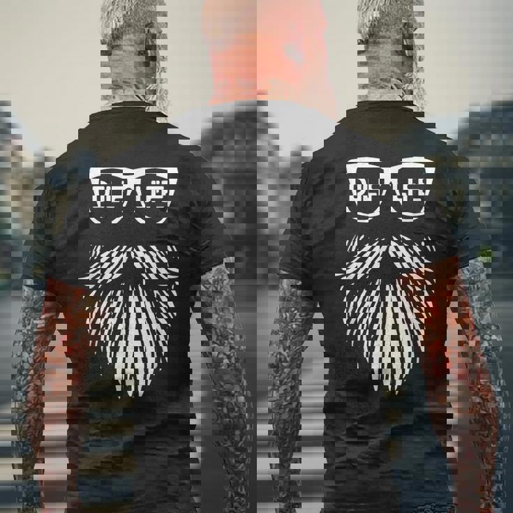 Dilf Life Divertente Regalo Umoristico Con Barba Per La Festa Del Papà T-shirt da uomo con stampa posteriore Regalos para ancianos