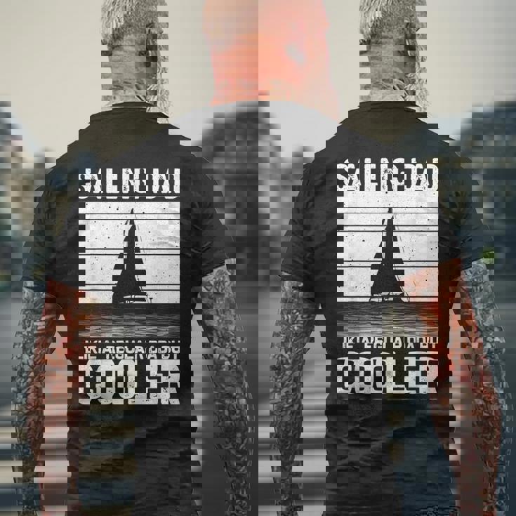 Divertente Regalo Per La Festa Del Papà In Barca Aela Papà Barca Marinaio Uomini T-shirt da uomo con stampa posteriore Regalos para ancianos