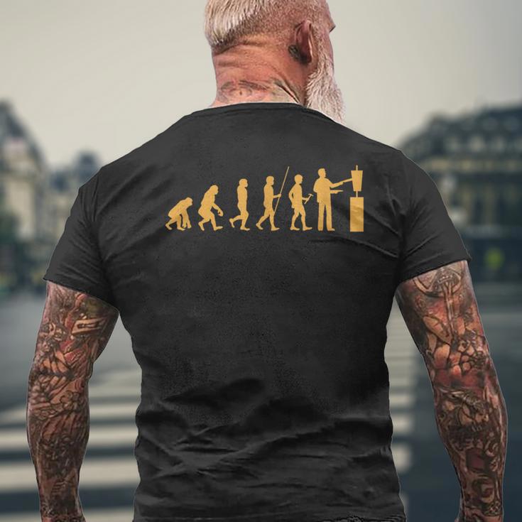 Donateur Kebab Évolution Rôtisserie Pita Pain Plat Cadeau T-shirt imprimé au dos Cadeaux pour les vieillards