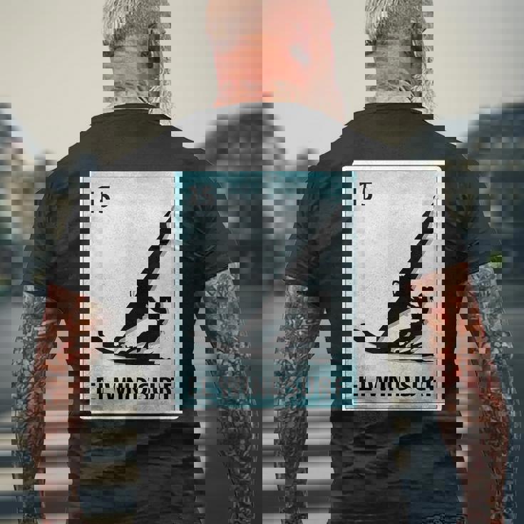 El Windsurf メキシカンウインドサーフィンカード メンズTシャツ バックプリント 高齢者への贈り物