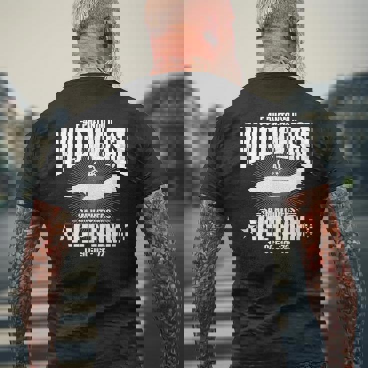 F-4 Phantom Wild Weaselietnam メンズTシャツ バックプリント 高齢者への贈り物