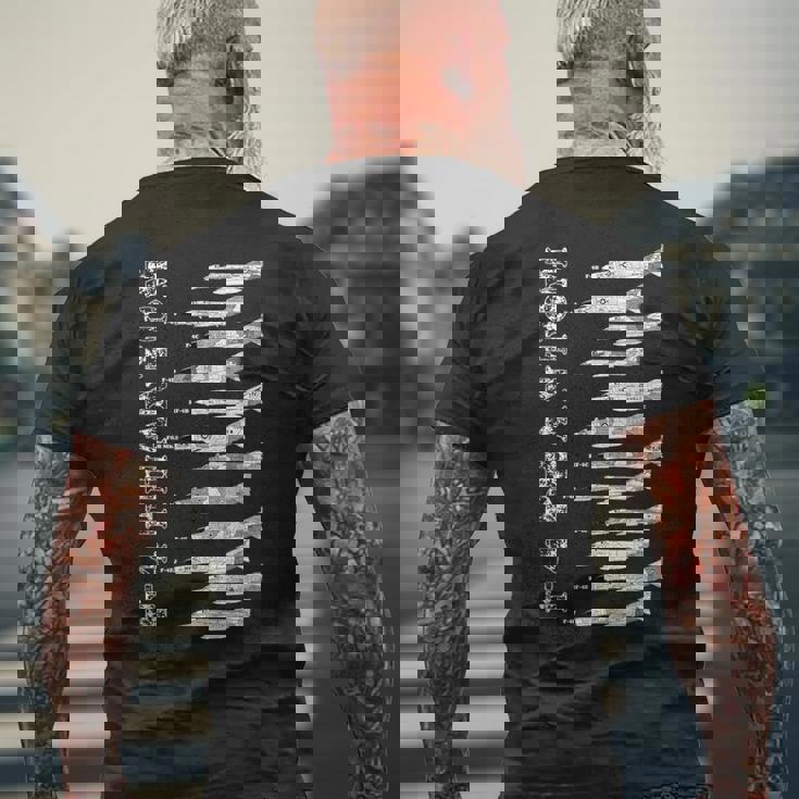 F-4 ファントム ブループリント マクドネル・ダグラス F4 ファントムモデル メンズTシャツ バックプリント 高齢者への贈り物