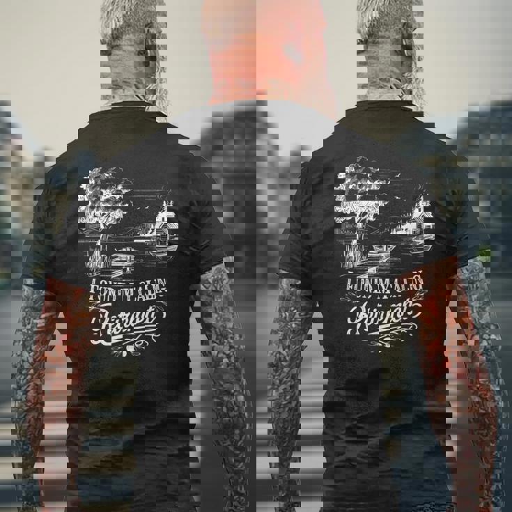 I Found My Calling Retirement ユーモア 退職者 シニア 長袖tシャツ メンズTシャツ バックプリント 高齢者への贈り物